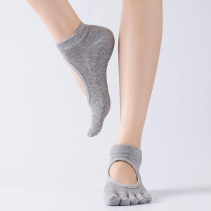 spring and summer yoga socks non-slip professional womens Pilates socks sports floor socks silicone