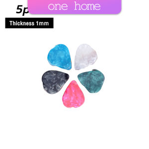 One Home ปิ๊กกีตาร์ ขนาด 0.5mm 1mm ทรงหยดน้ำ สำหรับกีตาร์พื้นบ้าน กีตาร์คลาสสิก อูคูเลเล่ Guitar Picks
