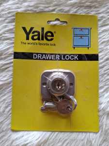 Heavy Duty Drawer Lock for Cabinet Safety Good Quality (with screw)