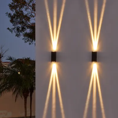 Outdoor Wall Light Waterproof IP65 LED Wall Lamp Aluminum Wall Sconces for Modern Home Garden Lighting Corridor Courtyard Porch Decoration Lights