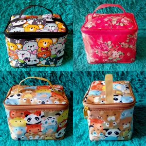 Tas kosmetik/Tas kosmetik wanita terbaru/Tas make up/Tas kosmetik multi fungsi/Tas kosmetik lucu/Tas kosmetik kubus