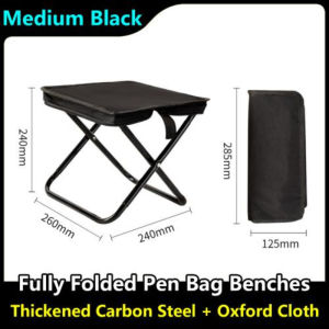 Travel Portable Folding Chair Lightweight Outdoor Seat for Camping Fishing Beach