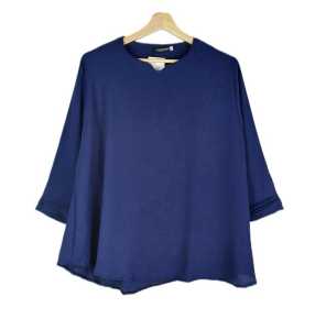 Atasan Blouse Wanita Oversize Polos Crinkle JUMBO LD 110 120 130 BIG SIZE Casual Basic Adem Nyaman XXL 4XL 5XL ONYX AirFLow 3966#