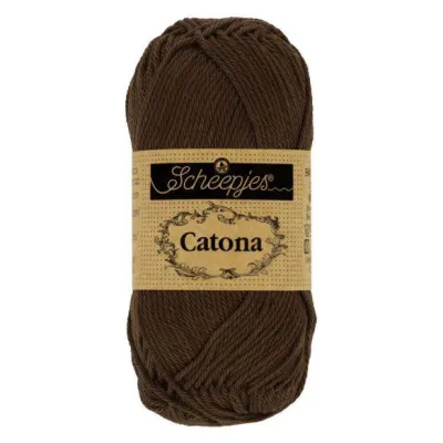 Scheepjes Catona 25 gram Shades of Brown and Beige