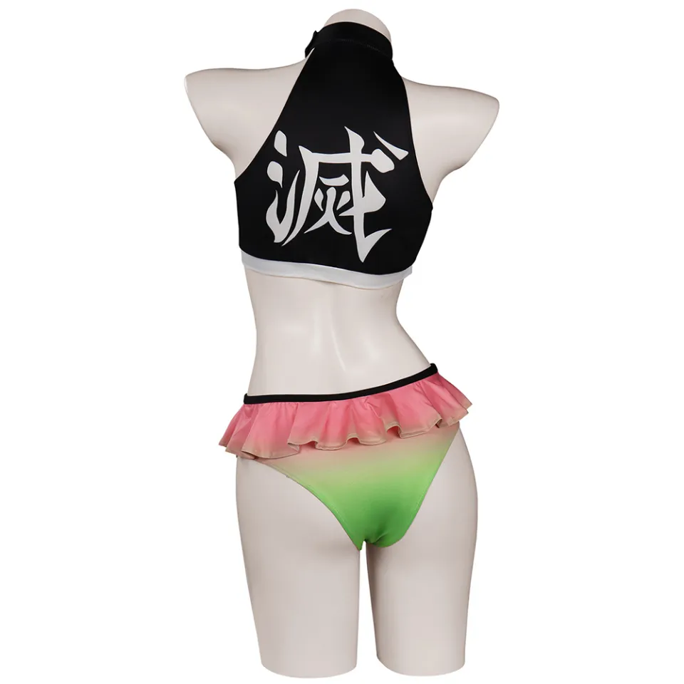 KNY Demon Fighter Two-Piece Swimsuit - Water Women Bathing Suit