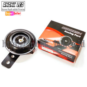 Klakson Racing Hitam Universal untuk Motor/Variasi - Bahan Tahan Lama