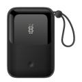 Rapoo RH10m Pro 10000mAh PD20W Lightning and Type C Cable Powerbank with Cord QC3.0 22.5W. 