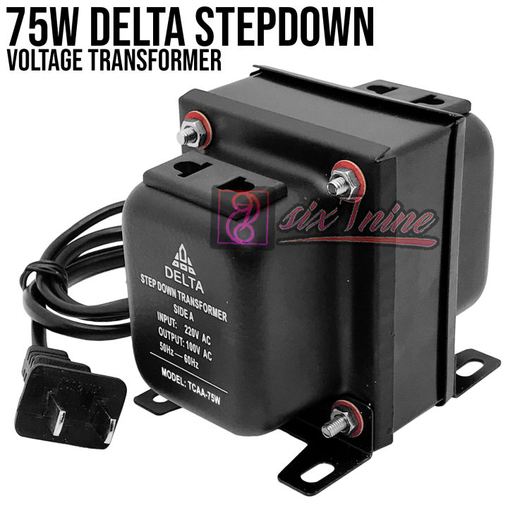 75w Delta Step Down Voltage Transformer Step Down 75w Heavy Duty