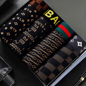 Men Underwear Boxer For Men Cotton Youth 2025 Breathable Antibacterial Briefs 4 Pcs 6 Pcs