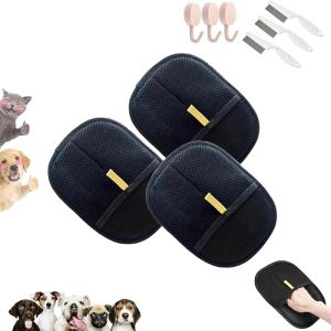 Dụng cụ loại bỏ lông thú cưng Viorane dụng cụ loại bỏ lông thú cưng dạng kính thiên văn găng tay loại bỏ lông thú cưng găng tay tĩnh điện loại bỏ lông thú cưng găng tay loại bỏ tĩnh điện cho chó mèo (1 cái)