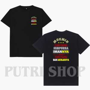 kaos kata-kata mukmim yang paling sempurna imamnya / kaos distro kata kata viral kekinian untuk pria dan wanita /kaos distro untuk pria dan wanita putri shop