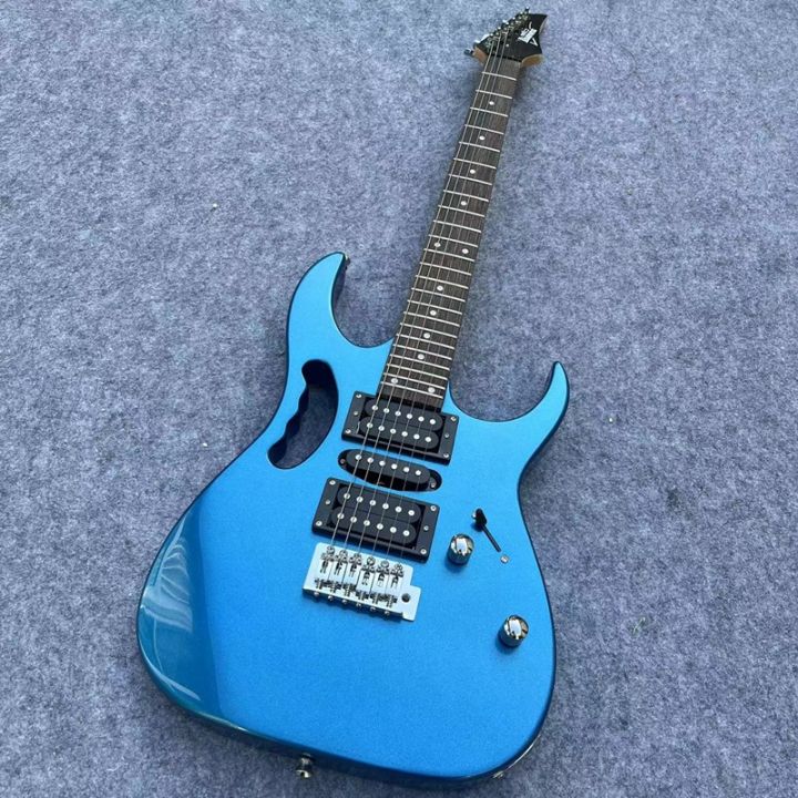 RARE Ibanez Jem7V SBL JEM7VSBL Electric Guitar Metallic Blue Body JEM ...