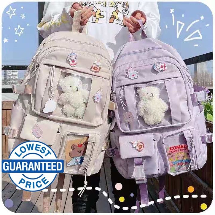 Korean outlet backpack lazada