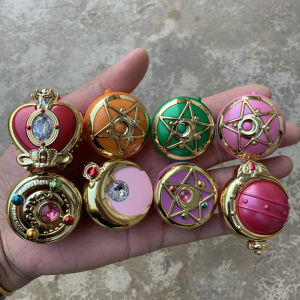 1 piece/lot  of 4 cm fine workmanship beautiful girl warrior water ice moon communicator Moisturizing Lip Balm box2026