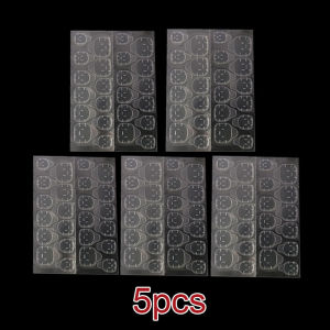 100% HANDMADE Short Round Artificial Nail Color handmade cute sweet girl style three-dimensional chocolate beans M&Ms Fake Nails Art Reusable and Removable