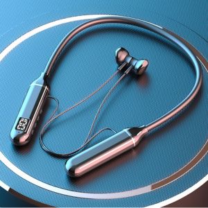 Bluetooth Headset Neck-Mounted Sports Noise-Canceling Wireless Ultra-Long Standby for Apple Oppo Huawei Xiaomi Vivo