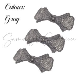 10pcs DIY Ribbon Lace Ribbon bow Cloting Ribbon Embroidery Ribbon Embroidery Bow Cloth Decorate Cloth DIY Doorgift DIY