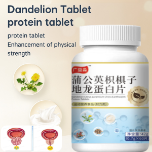 Dandelion Dige Dragon Protein Tablets Relief Urinary Frequency Sugar-Free Dietary Supplement For Elderly Heart Lipid Care