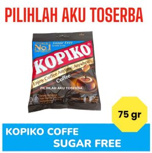 Permen Kopi KOPIKO SUGAR FREE BEBAS GULA - ( HARGA 1 bungkus )