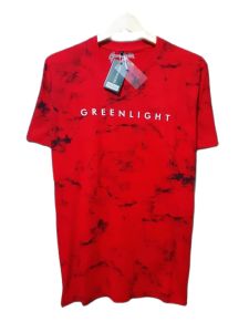 Baju Azlan Collection Kaos Distro Premium Motif Fullprint Red