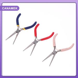 【CANAMEK】 1Pcs Multifunction Long Nose Plier Mini Stripping Needle Pliers DIY Jewelry Pliers Small Plier Cutting Repair Hand Tools