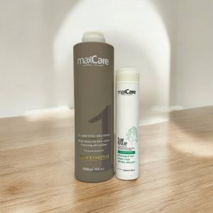 Maxcare Clarifying Shampoo 1000ml (Deep Cleansing) Free Conditioner 250ml
