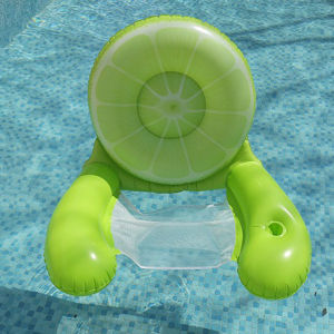 Inflatable Swimming Pool Float Animal Water Hammock Recliner PVC Water Net Chair with Cup Holder Summer Swimming Accessories