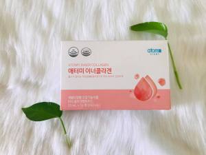 Collagen chiết xuất từ cá có trọng lượng phân tử thấp 512Da rất dễ hấp thu giúp đẹp da   Sản phẩm uống đẹp da ngăn ngừa lão hoá da (25ml x 14 ống) - Atomy Inner Collagen - 애터미 이너콜라겐 - Атоми Внутренний Коллаген
