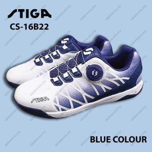 2024 New Genuine Stiga CS-16B22 CS-16B21 Table Tennis Shoes Swivel Button Sneaker Kasut Ping Pong