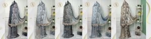 Mukena Dewasa Armani Silk Premium Lasercut Renda Zipper 2in1 Luxury | Mukena Armani silk Premium