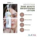 Brightening Lotion 250ml (Body Lotion) & Glowing Shower 250ml (Sabun Mandi) Dabe Beaute by Bella Shofie Rigan Sudah. 