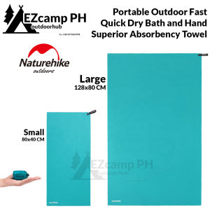 Naturehike Quick Drying Bath Towel Portable Lightweight Quick Dry Hand Face Bath Towel Strong Absorbent Travel Camping Outdoor Gym Beach Sports Swimming Adult Kids Fast Micro Fiber Microfiber Nature Hike MJ01