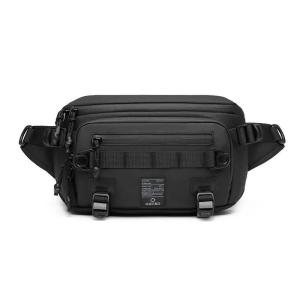 OZUKO Tactical bag Fanny Pack Outdoor Sports Tactical Multifunction Waterproof Male Chest Bag Mens Crossbody Bags