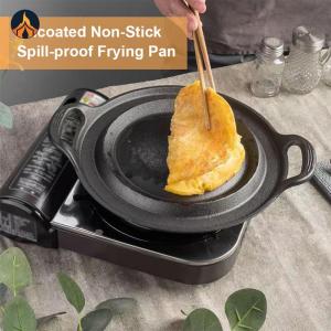 11 Inch Cast Iron Skillet with Dual Assist Handles Frying Pan with Lid Chefs Pan for Frying Baking Grilling Indoor Outdoor Cooking [Jocestyle Store]
