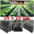 Polybag bibit tanaman ukuran 25x25cm isi 50 pcs / Plastik Polybag Murah/ Koker Tanaman. 