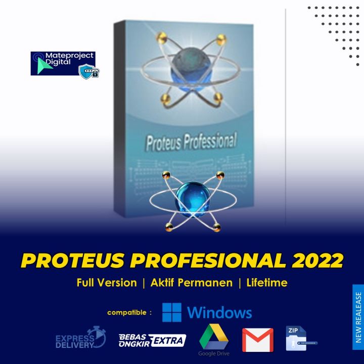 Software Proteus 8 Professional versi 2022 SP3 PCB Design Lisensi Full