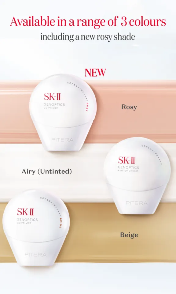 NEW SK-II GenOptics Airy UV Cream SPF50+ PA++++ 30g | Lazada Singapore