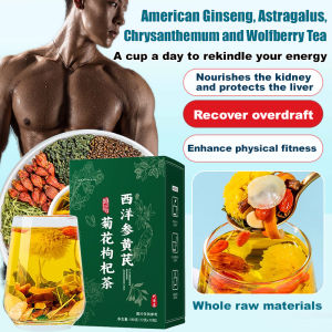Astragalus American geng and wolfberry tea individually wrapped tea bags ten combination tea bags