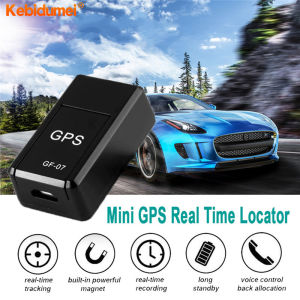 Kebidumei Mini G-P-S Tracker Car G-P-S Locator Anti-theft Tracker Anti-Lost Recording Tracking Device Voice Control For Old Kid Pet