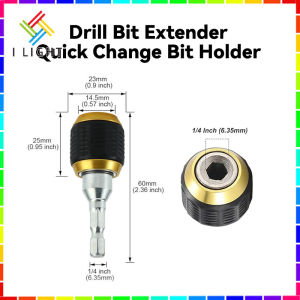 （Fast Delivery）Quick Change Drill Bit Holder 1/4 Inch Drill Bit Extender Drill Adapter With Hex Shank