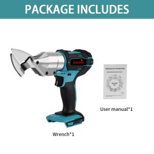 （free gift）800W 588NM Electric Multifunctional Cordless Tin Machine Handheld Portable Metal Cutting Tools For Makita 18V Battery