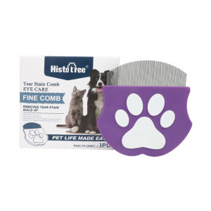 Pet Grooming Comb for Dogs & Cats – Flea Removal Detangling & Loose Hair Brush