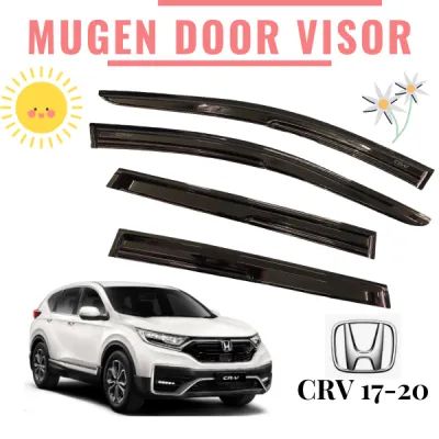 Honda CRV 2017 2018 2019 2020 2021 Mugen Air Press Window Door Visor Wind Deflector (1Set)
