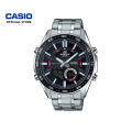 Casio Edifice EFV-C100D-1AV Silver Stainless Steel Band Men Watch. 