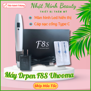 Máy phi kim Dr pen F8S tích điện | Máy cấy tảo cấy phấn máy cấy tinh chất F8S cao cấp