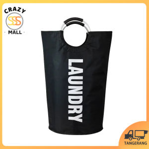 Laundry Bag Lipat 82L Keranjang Baju Kotor Multifungsi Tempat Penyimpanan Pakaian Cucian