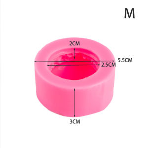 YAFEN DIY Candle Molds for Candle Making Dessert Macaron Muffin Cup Cake Mold Baking