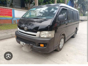 Vè che mưa xe ô tô Toyota Hiace 16 chỗ đời 2009 đến 2020 có sẵn keo dán vè nhựa đẹp chát lượng(giá 1 cặp) MST890