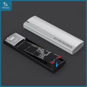 【PkYeG】 เคส M.2 NVMe pcie ngff SATA dual Protocol SSD 10Gbps เคสฮาร์ดไดรฟ์ภายนอกกล่อง USB Type C รองรับปุ่ม M และ B M