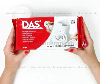 DAS Modelling Air Drying Clay White/Brown - 500gr